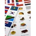 Reusable stickers game "Flags"