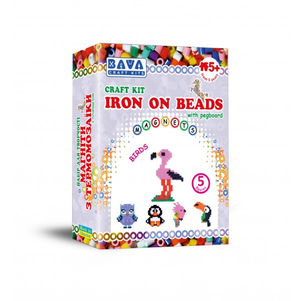 Ironing beads kit "Birds"