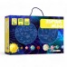 Reusable stickers game "Map of the starry sky"