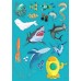 Reusable stickers game "Underwater world"