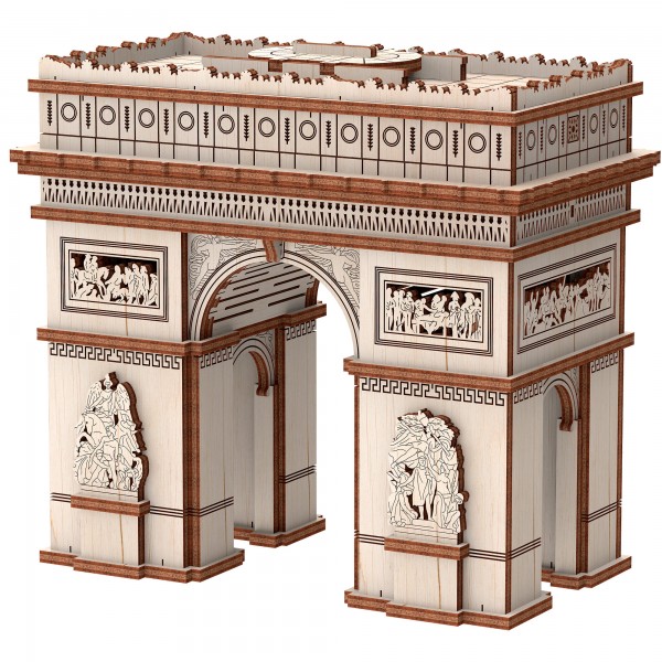Тріумфальна арка механічна дерев'яна 3D-модель