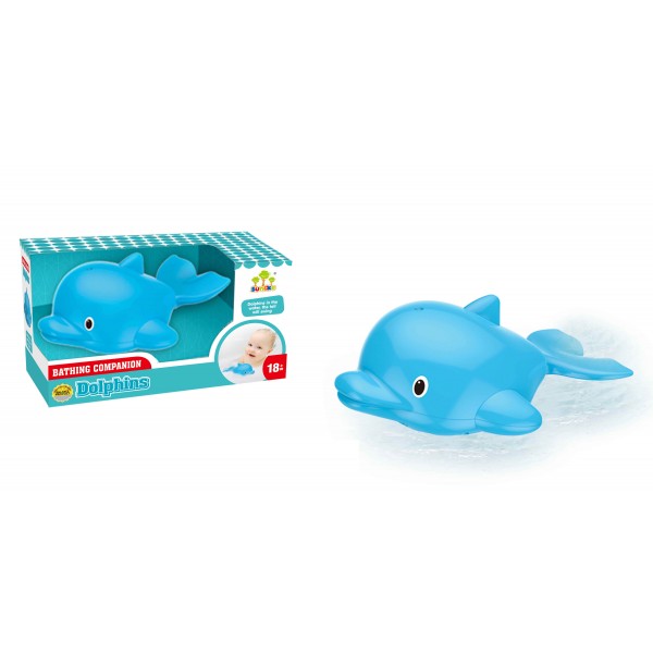 Іграшка для ванної дельфін, плаває, працює від батарей
