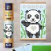 Paint by sticker "Panda" Craft kit