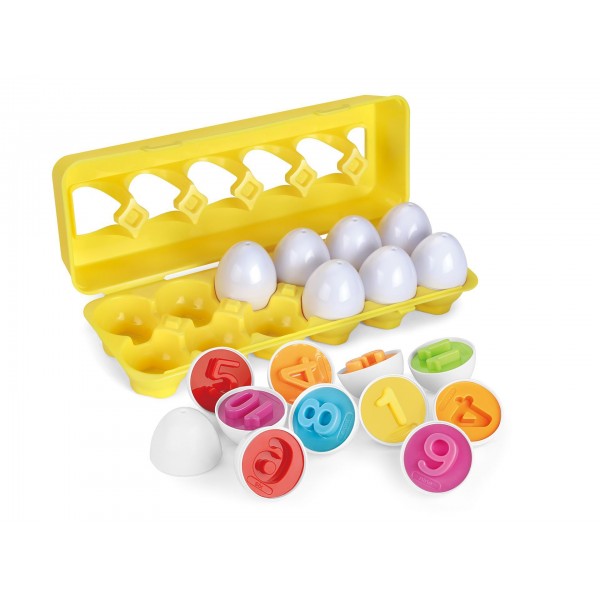 Гра-головоломка яйця з цифрами