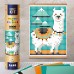 Paint by sticker "Llama" Craft kit