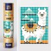 Paint by sticker "Llama" Craft kit