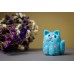 Needle felting kit "Blue Cat"