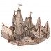 Таємничий замок "Школа чаклунства" конструктор механічний дерев'яний 3D