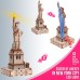 Статуя Свободи (Еко - лайт) конструктор механічний дерев'яний 3D