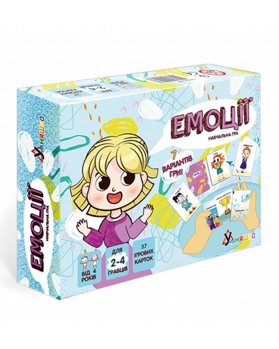 Розвиваюча настільна гра "Емоції"