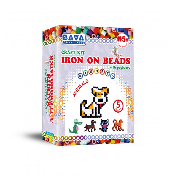 Ironing beads kit "Animals"