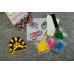 Ironing beads kit "Dinosaurs" (no pegboard inside)