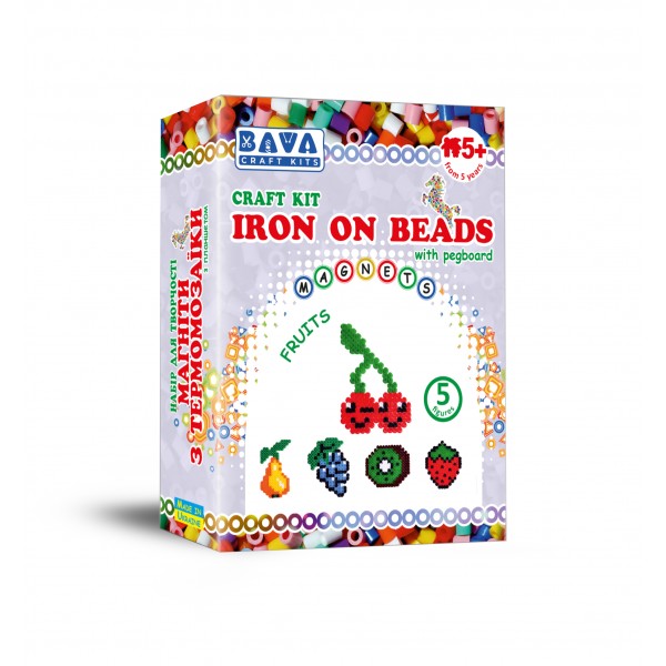 Ironing beads kit "Fruits"