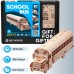 Шкільний автобус механічна дерев'яна 3D-модель