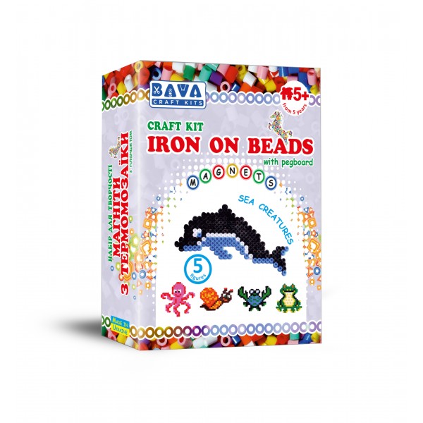 Ironing beads kit "Sea Creatures"